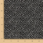 Maille Viscose Tears Blanc-Noir - Ribes y Casals