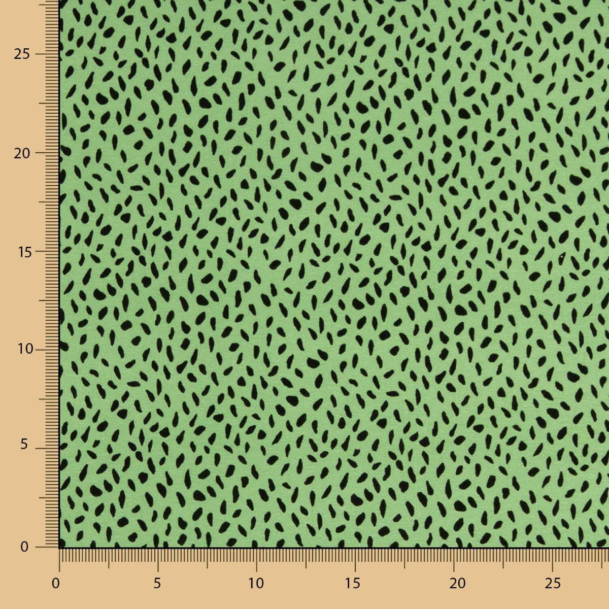 Maille Viscose Tears Noir-Vert - Ribes y Casals