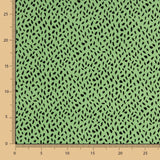 Maille Viscose Tears Noir-Vert - Ribes y Casals