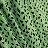 Maille Viscose Tears Noir-Vert - Ribes y Casals