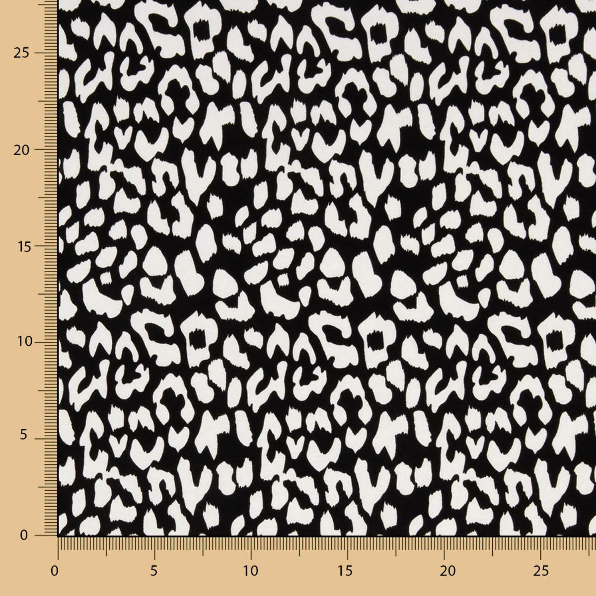 Maille Viscose Sauvage Noire - Ribes y Casals