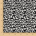 Maille Viscose Sauvage Noire - Ribes y Casals