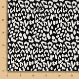 Maille Viscose Sauvage Noire - Ribes y Casals