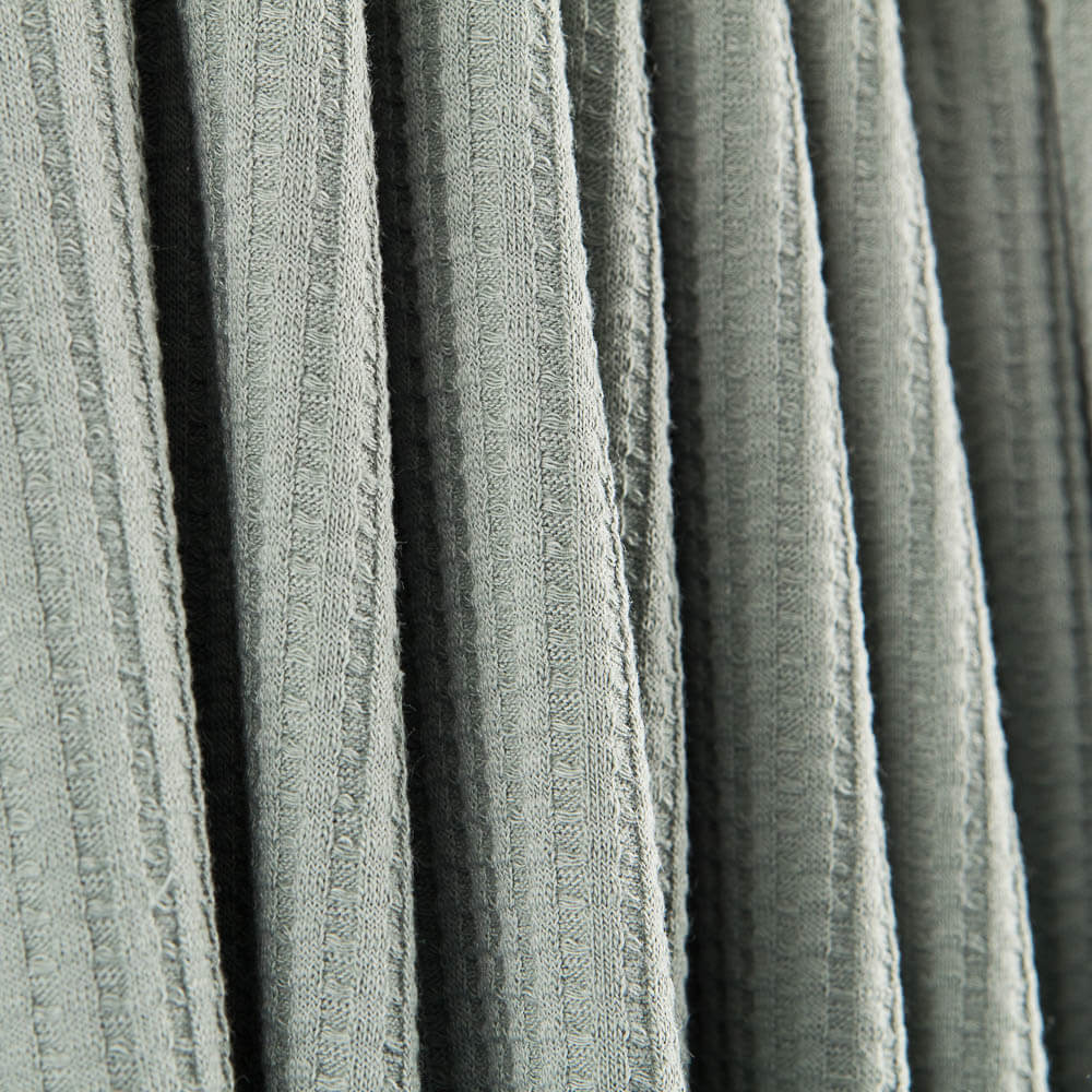 Jersey Gaufré Vert Jade - Ribes y Casals