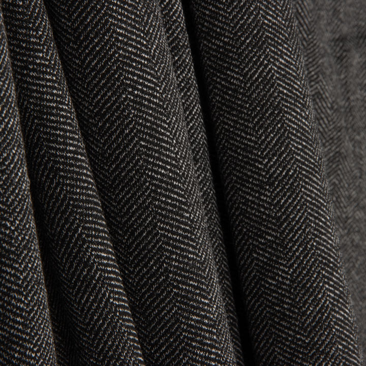 Jersey à chevrons Vigoré gris et noir bi-élastique - Ribes y Casals