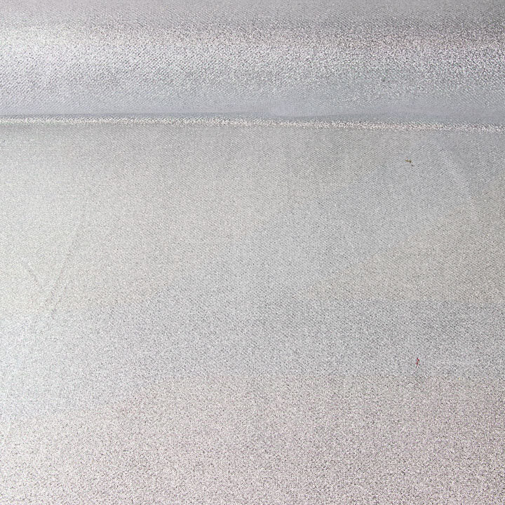 Jersey lamé pailleté gris - Ribes y Casals