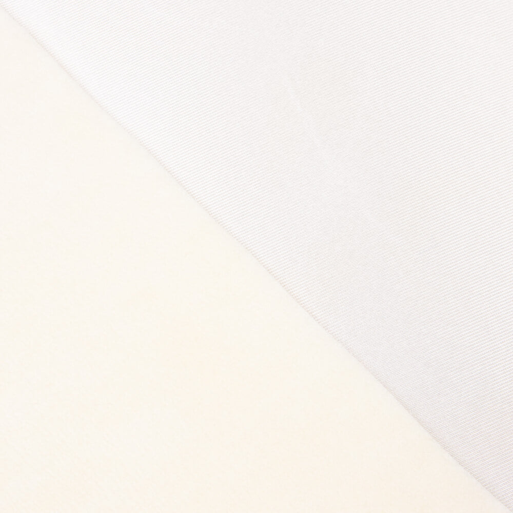 Tissu Foamé Satinette Blanc - Ribes y Casals