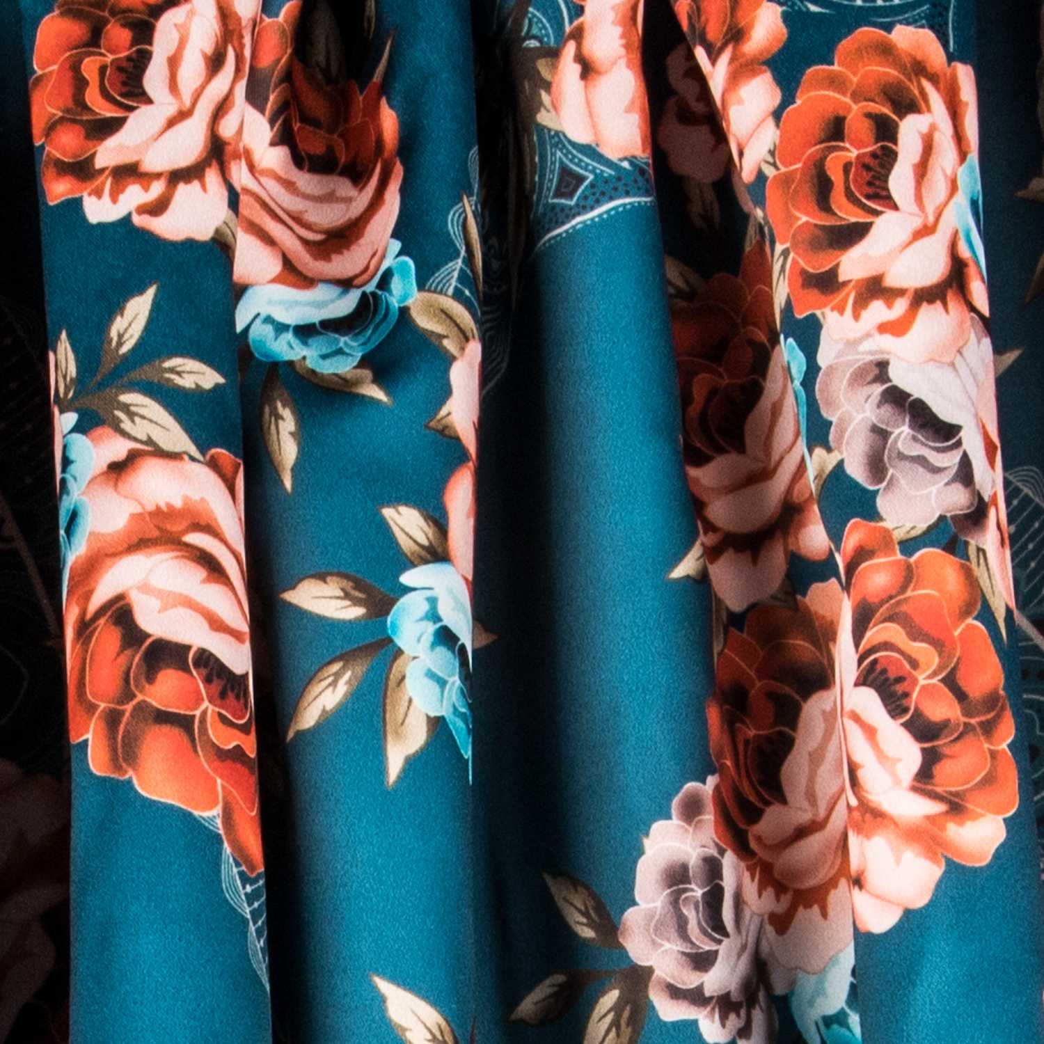 Satin Polyester Crétonne Canard - Ribes y Casals