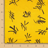 Satin Carnaval Chinois Yellow - Ribes y Casals
