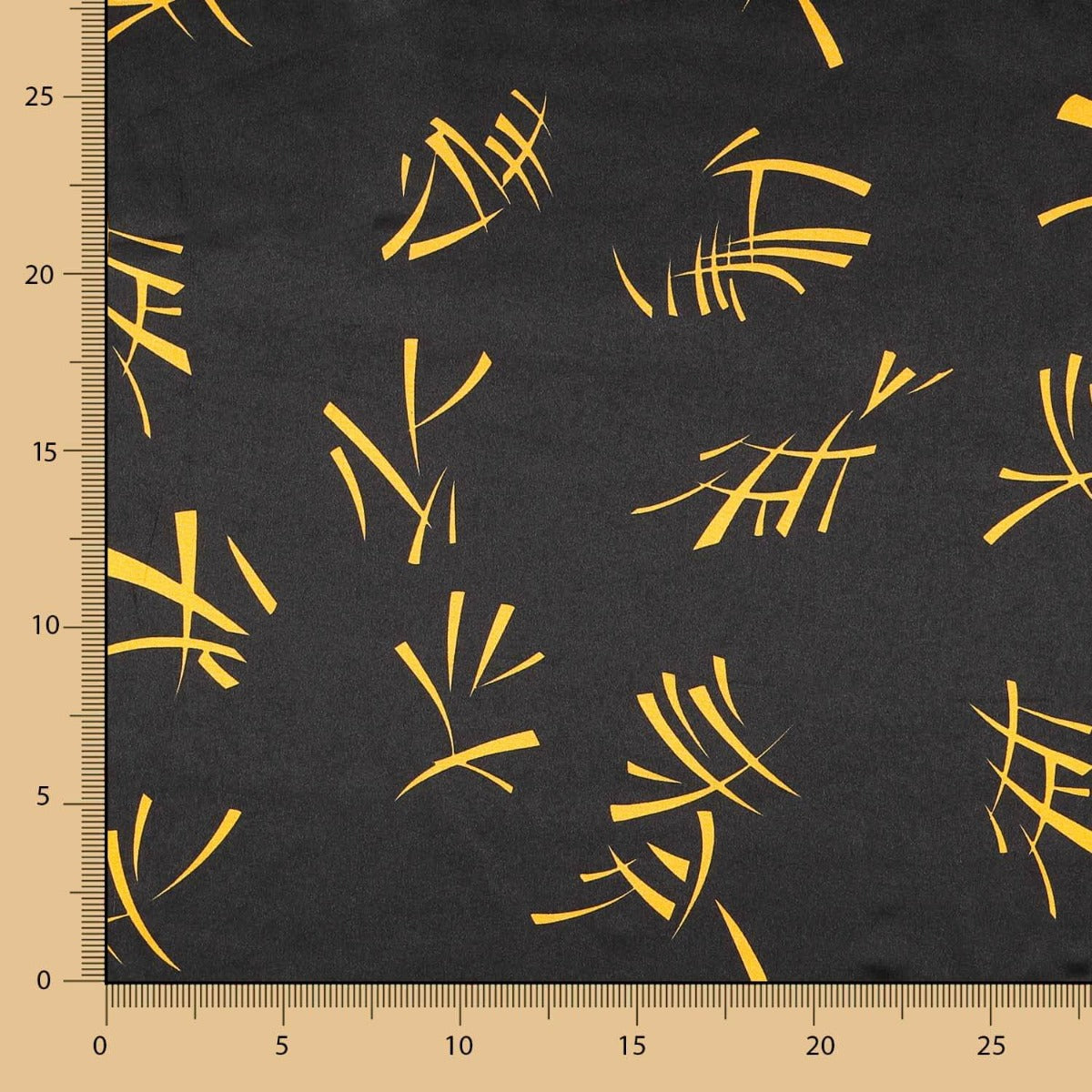 Satin Carnaval Chinois Noir - Ribes y Casals