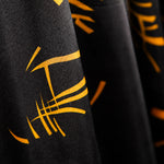 Satin Carnaval Chinois Noir - Ribes y Casals