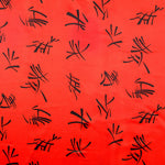 Satin Carnaval Rouge Chinois - Ribes y Casals