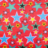 Carnaval En Satin Rouge Étoiles - Ribes y Casals