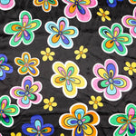 Hippie Flower Satin Carnaval Noir - Ribes y Casals