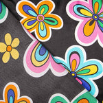 Hippie Flower Satin Carnaval Noir - Ribes y Casals