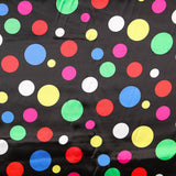 Satin Carnaval Pois Noir - Ribes y Casals