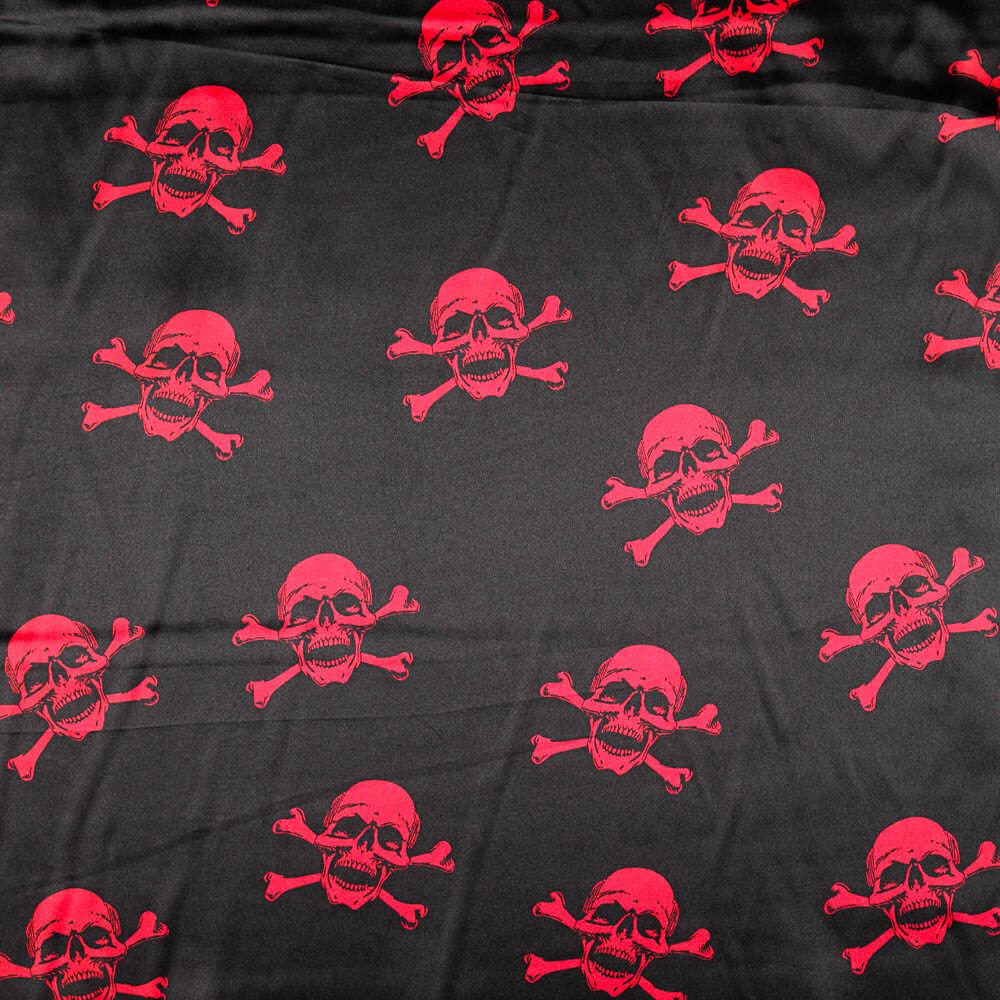 Satin Carnaval Pirate Rouge - Ribes y Casals