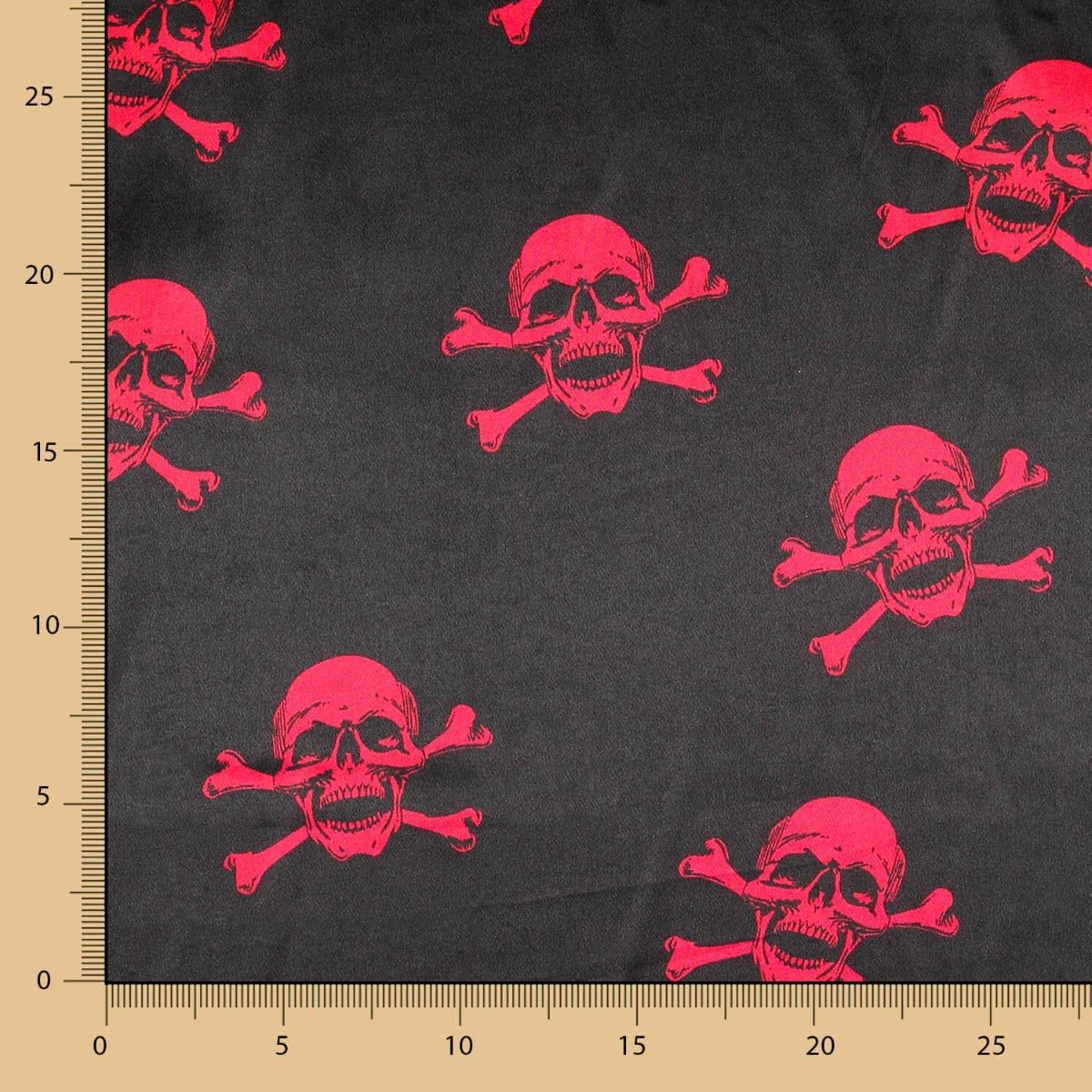 Satin Carnaval Pirate Rouge - Ribes y Casals