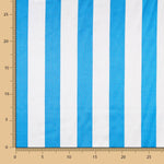 Satin Carnaval Rayures Bleu - Ribes y Casals