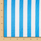 Satin Carnaval Rayures Bleu - Ribes y Casals