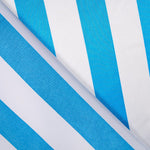 Satin Carnaval Rayures Bleu - Ribes y Casals