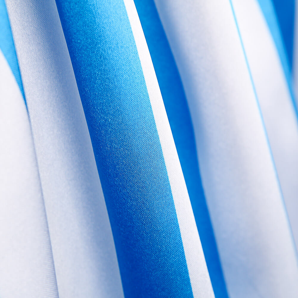 Satin Carnaval Rayures Bleu - Ribes y Casals