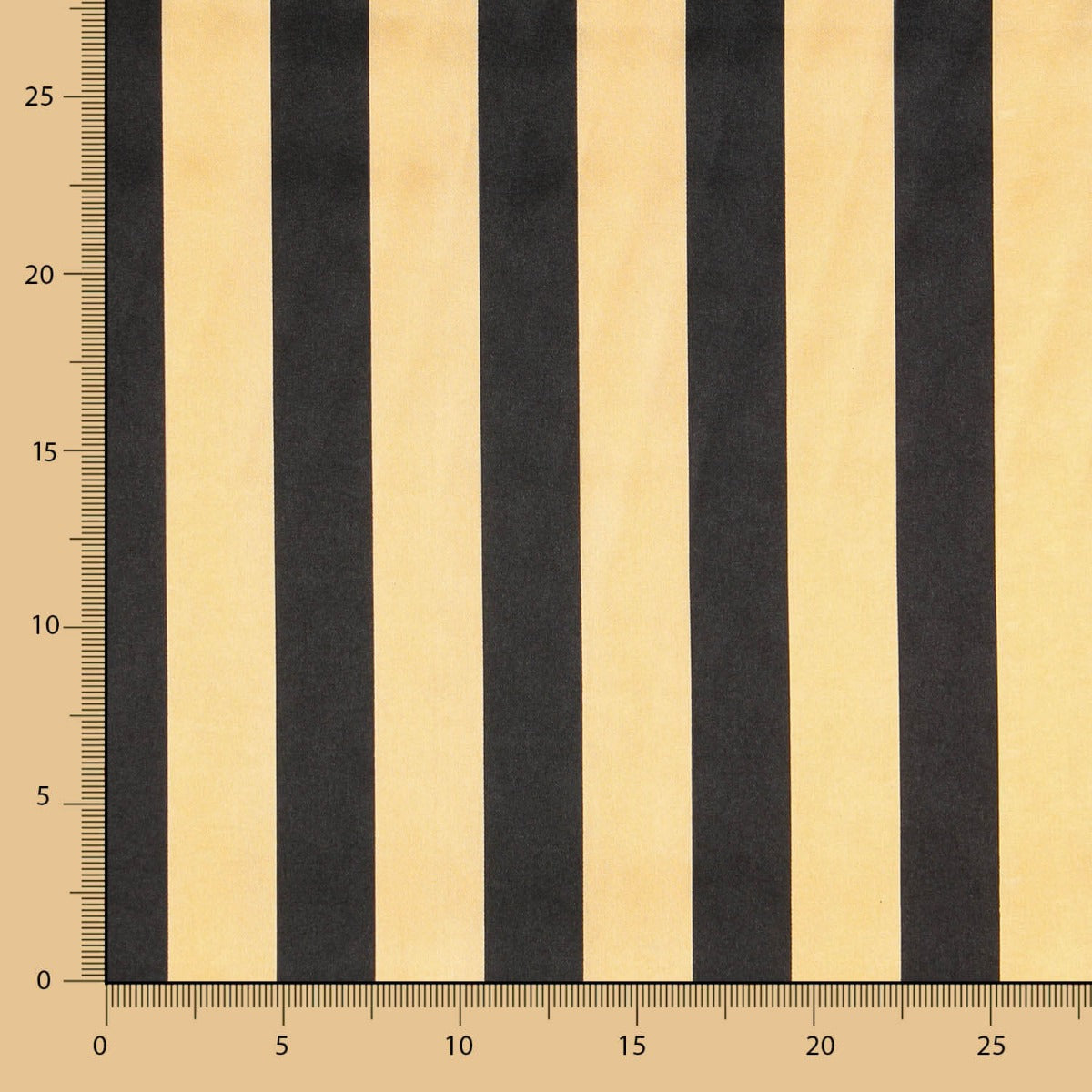 Satin Carnaval Rayures Doré - Ribes y Casals