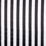 Satin Carnaval Rayures Noir - Ribes y Casals