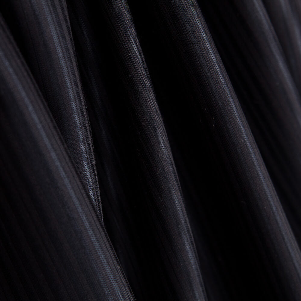 Laine Froide Marine Rayures Brillante - Ribes y Casals