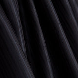 Laine Froide Marine Rayures Brillante - Ribes y Casals