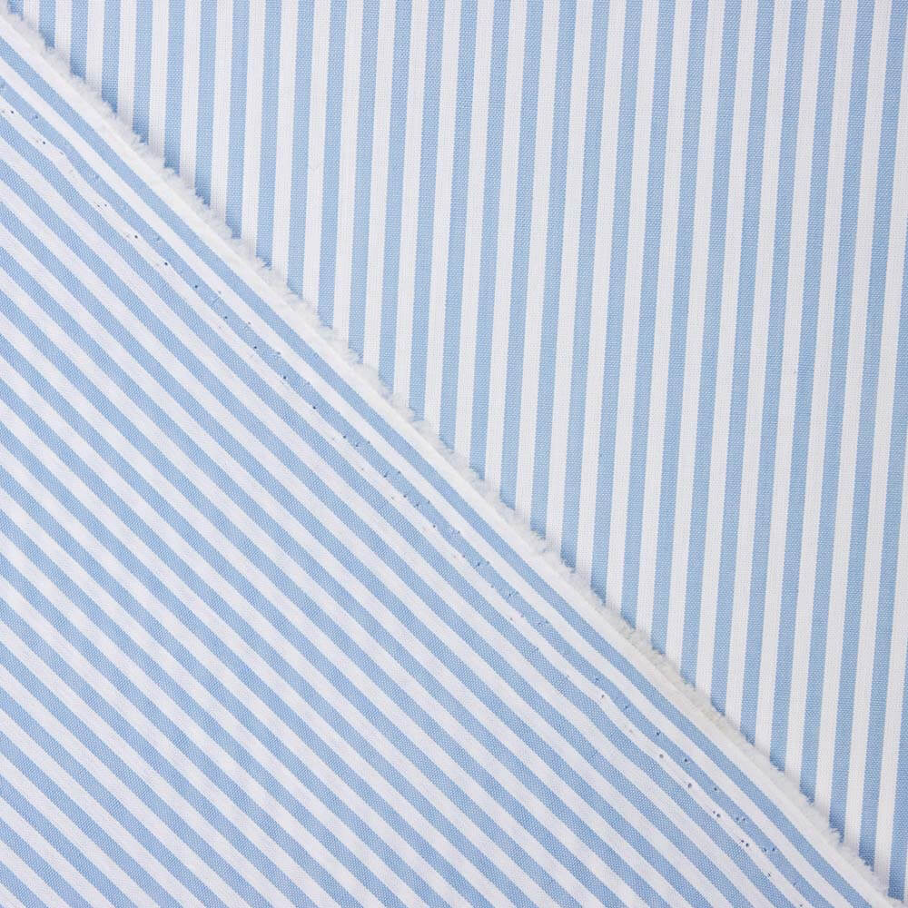 Rayure Vichy bleu clair moyen - Ribes y Casals