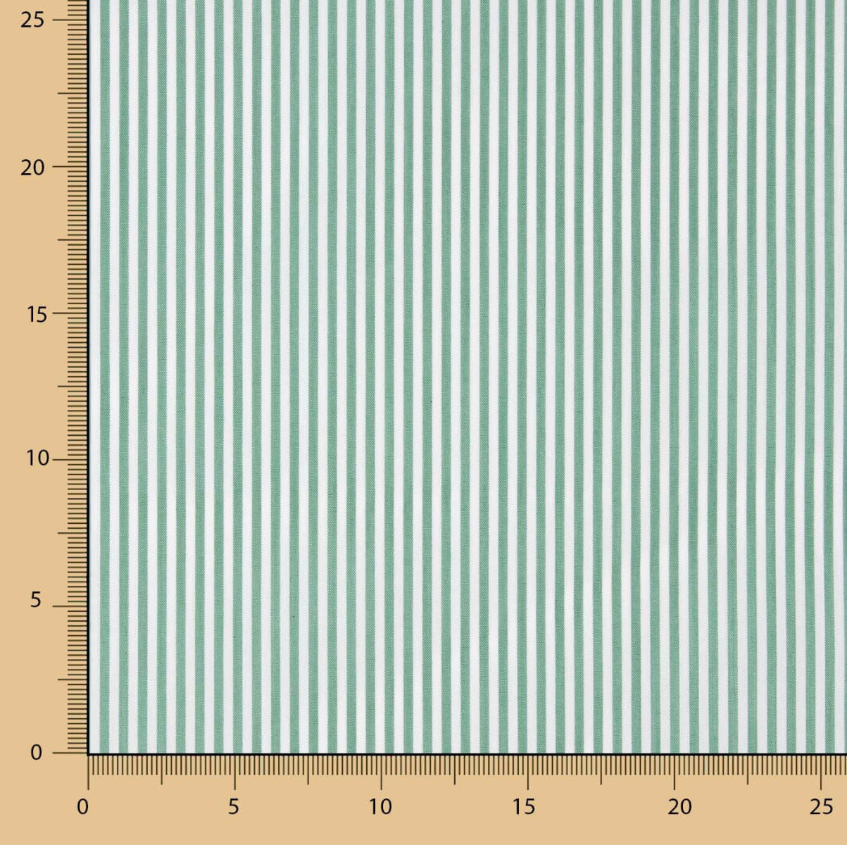 Rayure Vichy Vert Moyen - Ribes y Casals