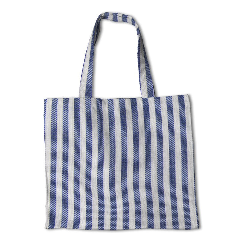 Rayures Vichy Bleu Soutenu 6mm - Ribes y Casals