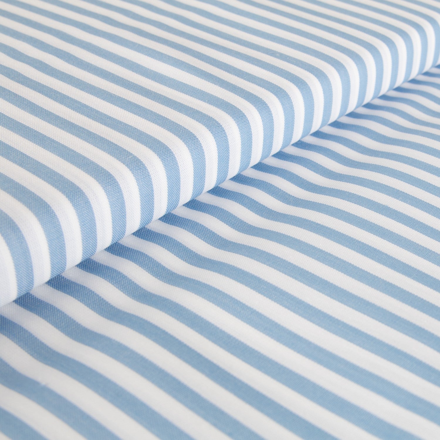 Rayures Vichy Bleu Ciel 6mm - Ribes y Casals