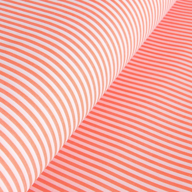 Rayures Vichy Orange 3mm - Ribes y Casals