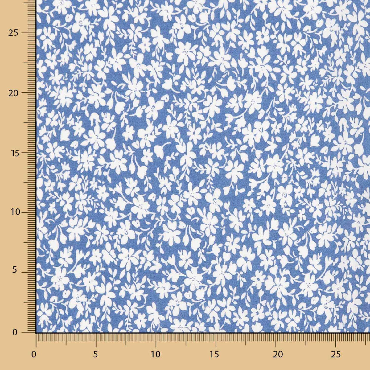 Viscose Forêt Bleu Denim - Ribes y Casals