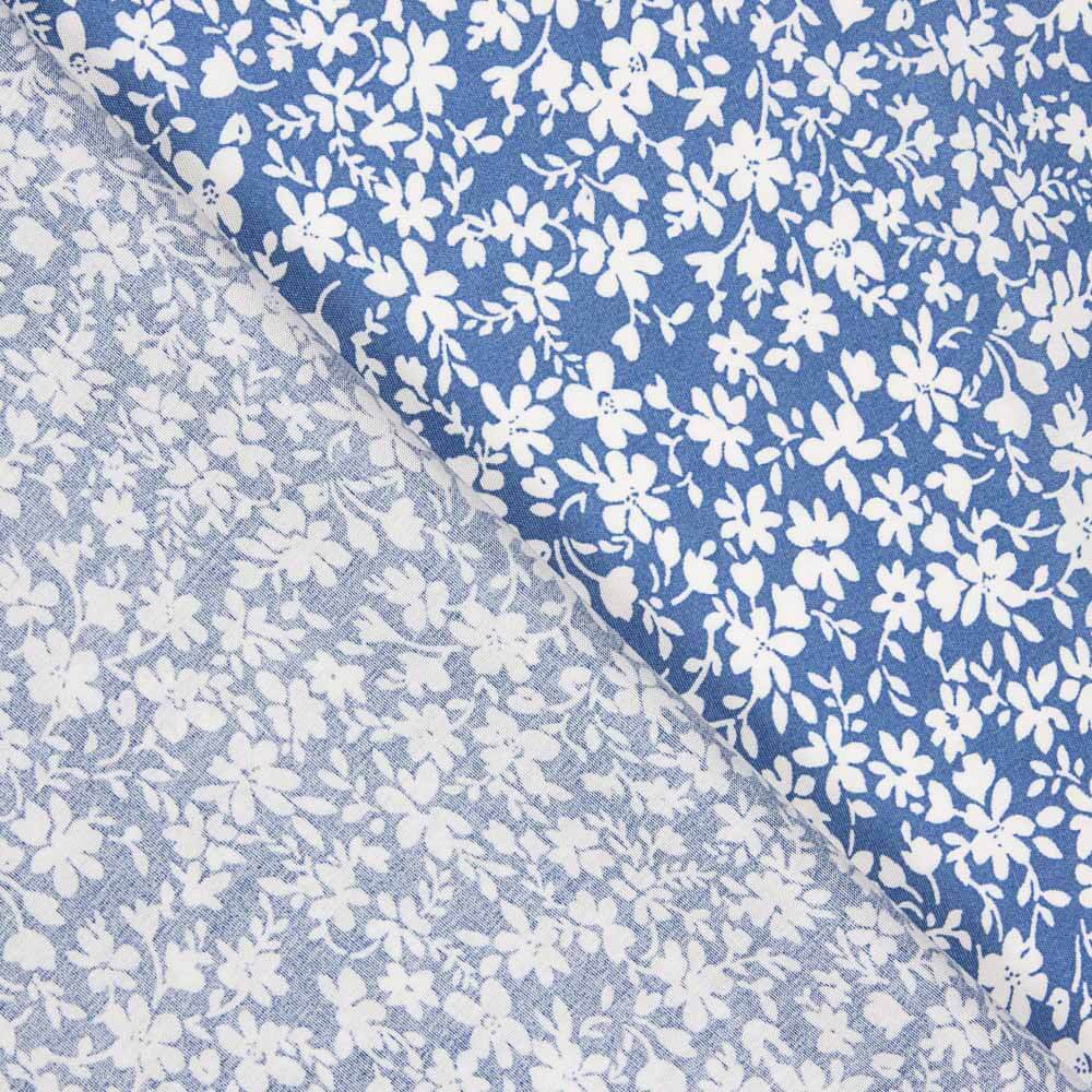 Viscose Forêt Bleu Denim - Ribes y Casals