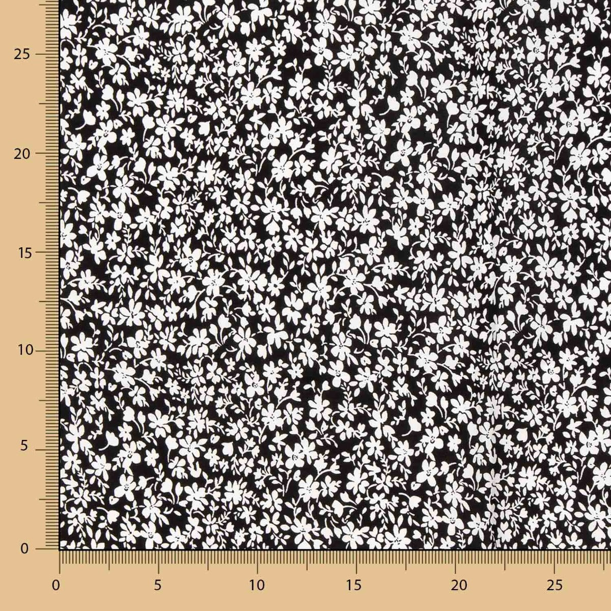 Viscose Marguertie Noir - Ribes y Casals