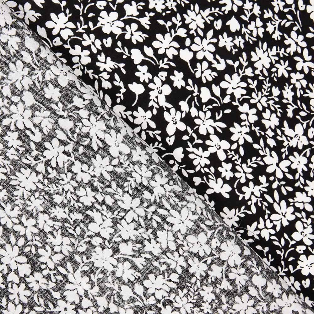 Viscose Marguertie Noir - Ribes y Casals