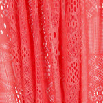 Tissu Patchwork Rouge Corail - Ribes y Casals
