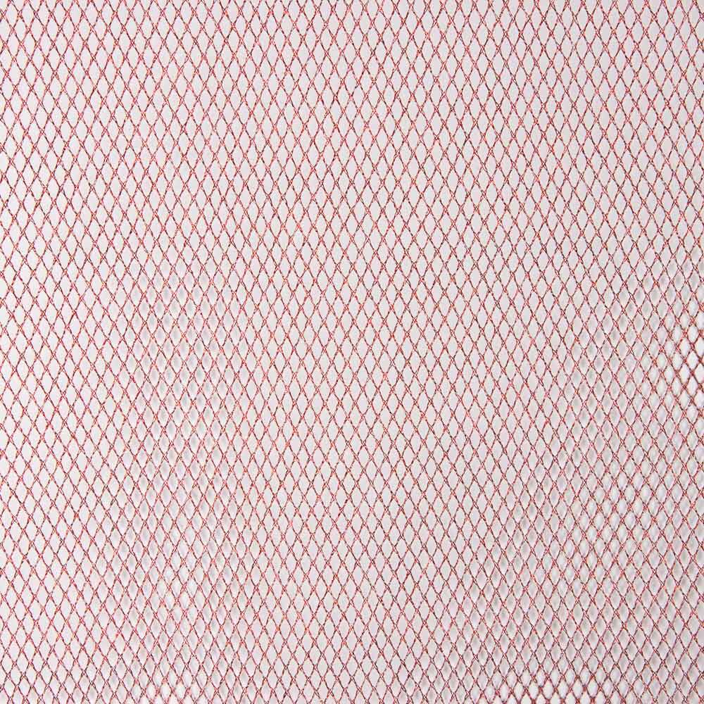 Tissu Filet Métallisé Rouge - Ribes y Casals