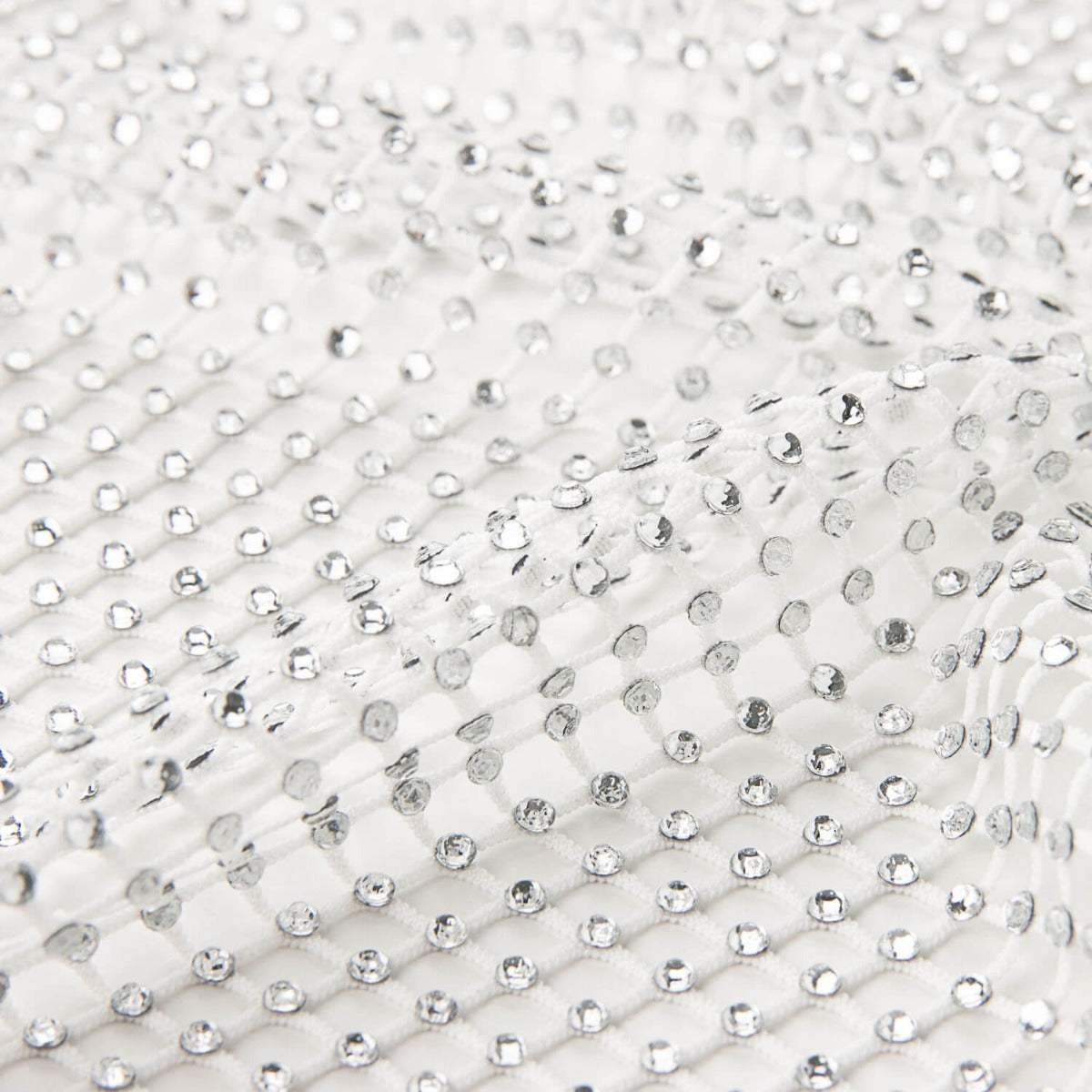 Filet Strass Argent Blanc - Ribes y Casals