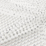 Filet Strass Argent Blanc - Ribes y Casals