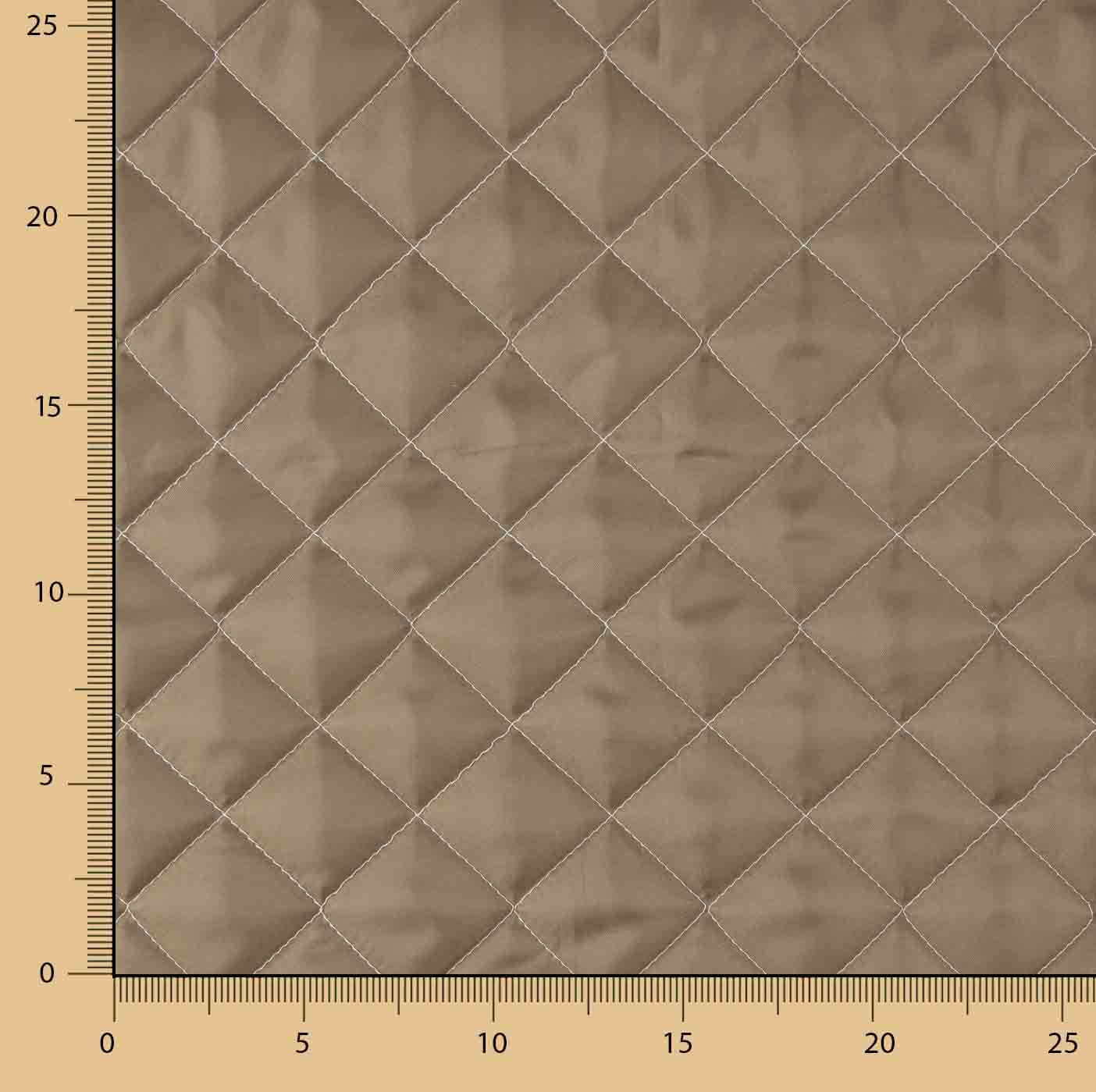 Doublure en rayonne matelassée beige - Ribes y Casals