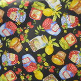 Tissu Enduit Pots de Fruits - Ribes y Casals