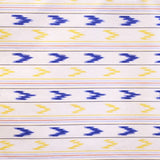 Tissu Enduit Majorque Jaune/Bleu - Ribes y Casals