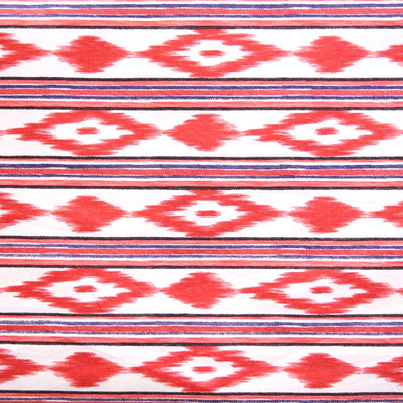 Tissu Enduit Majorque Rouge - Ribes y Casals