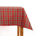 Toile légère enduite de résine – Mini tartan de Noël - Ribes y Casals