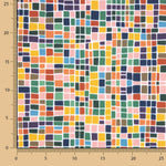 Tissu enduit hydrofuge pixel pop - Ribes y Casals