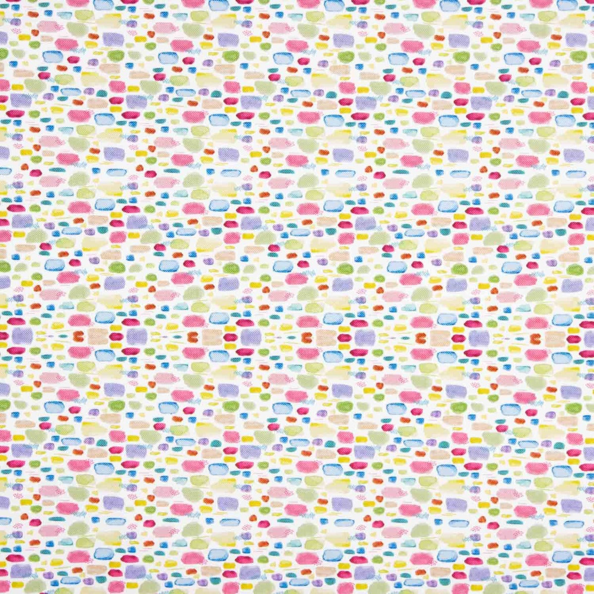 Tissu enduit hydrofuge multicolore éclaboussures - Ribes y Casals